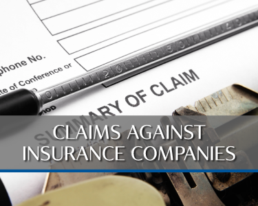 Claims Against Insurance Companies Picture is a link to Practice area for Attorneys Heiling, Dwyer, Fernandes
